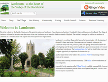 Tablet Screenshot of lambourn.info